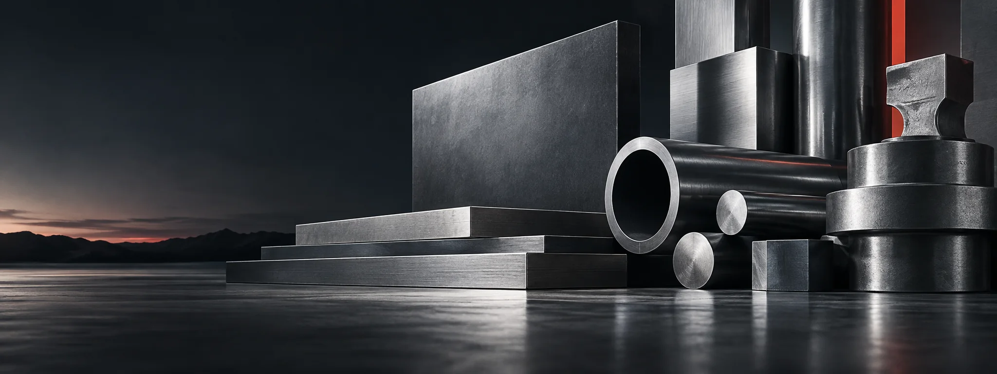 Editorial material composition representing carbon & alloy steel